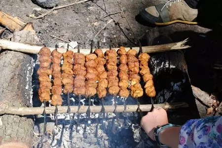 Шашлык из сейтана (веганский)
