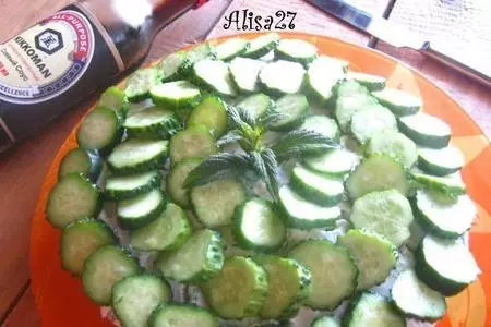 Соленый тортик с..огурцами