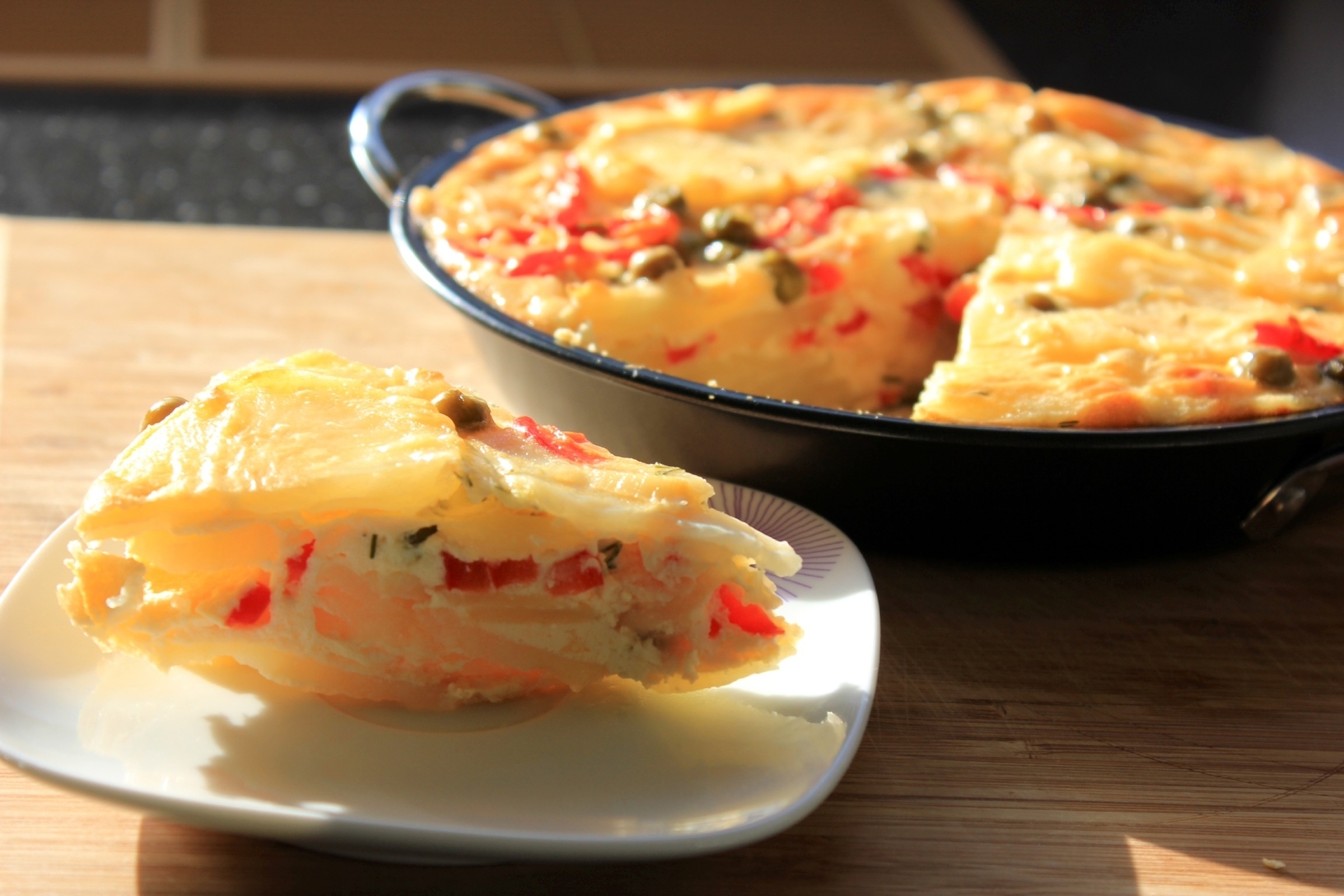 Тортилья в духовке - пошаговый рецепт с фото (46410 просмотров)