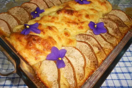 Груши под "шубой из манки"