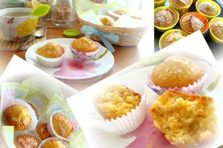 Маффины с овсяными хлопьями