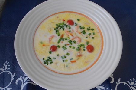 Фото к рецепту: Молочный суп " по- тайски"
