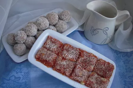 Cezerye / джезерье - карамельная сладость из моркови с орехами