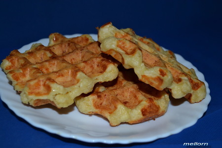 Закусочные вафли (картофельные с сыром)