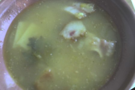 Гороховый суп с ушками