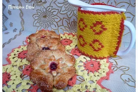 Слоеные сахарные цветы