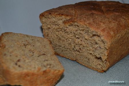 Фото к рецепту: Хлеб пшенично-ржаной на квасе
