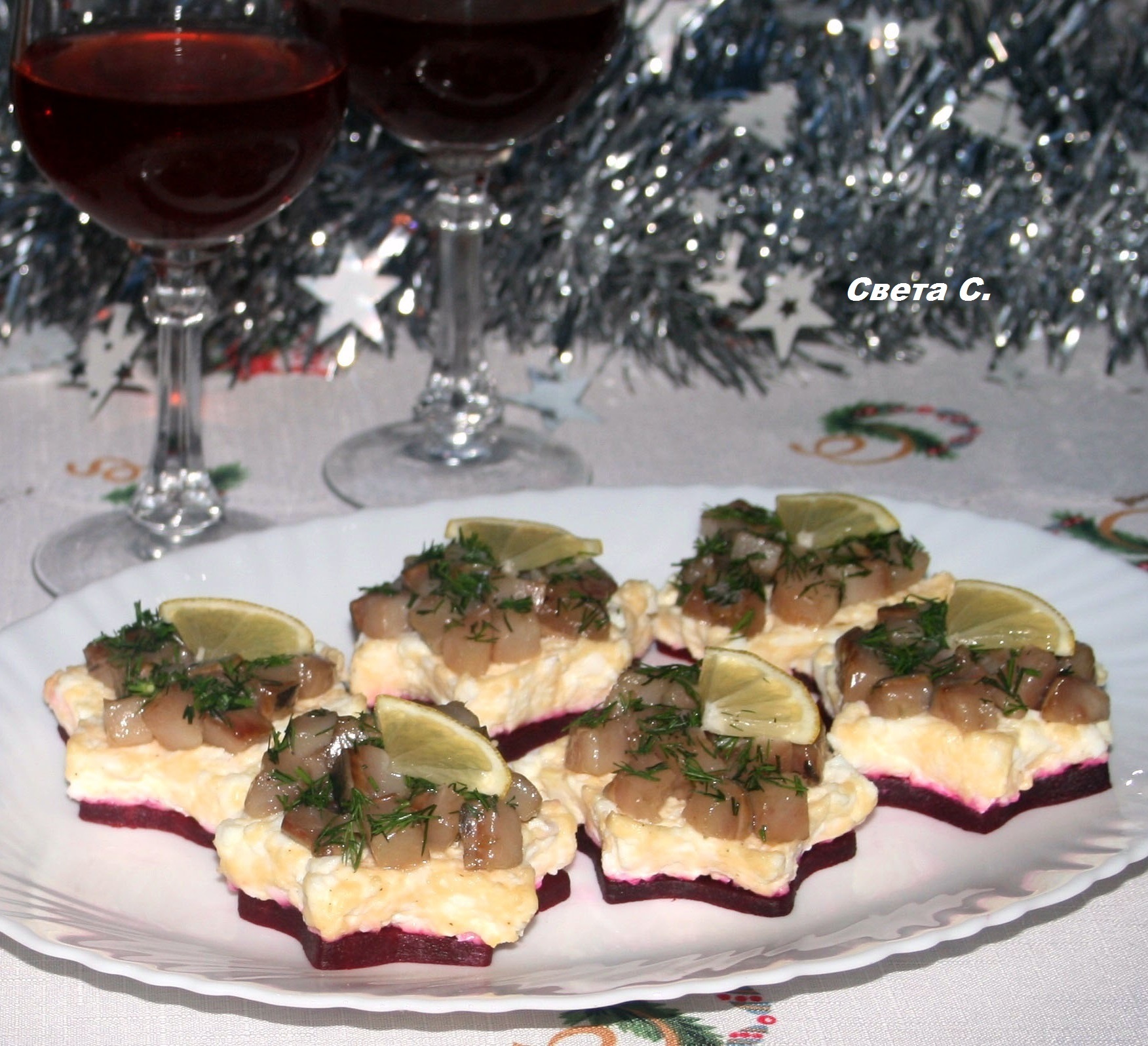 Новогодняя закуска я подарю тебе звезду - пошаговый рецепт с фото ...