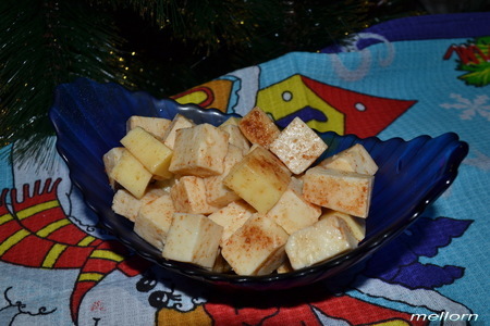 Сыр в остро-медовом маринаде