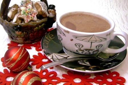 Горячий пряный карамельный шоколад. оленьке-fanny.