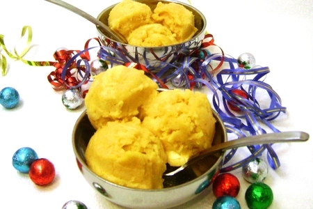 Фото к рецепту: Мороженое мандариновое «постновогоднее» для ксюши-strelec148.