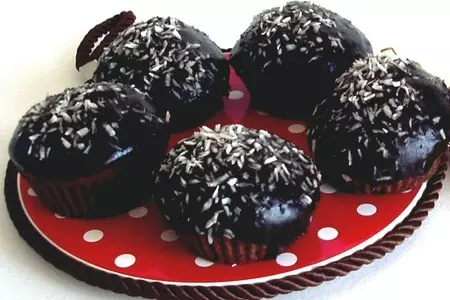 Очень шоколадные маффины. с благодарностью мариночке и катюше.