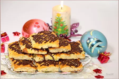 Ананасовое печенье "именинное" для аллочки