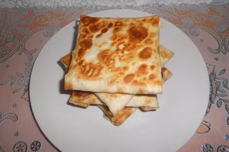 Творожные конвертики с зеленью