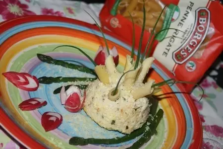 Мясное суфле "дивная полянка"