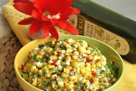 Мексиканский кукурузный салат