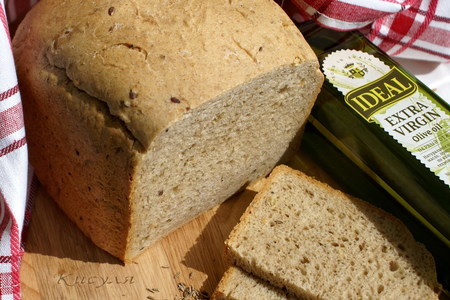 Ирландский цельнозерновой хлеб в хлебопечке
