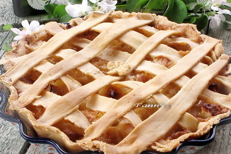 Фото к рецепту: Американский яблочный пирог / american pie