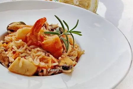 Арош де  маришку - португальская паэлья
