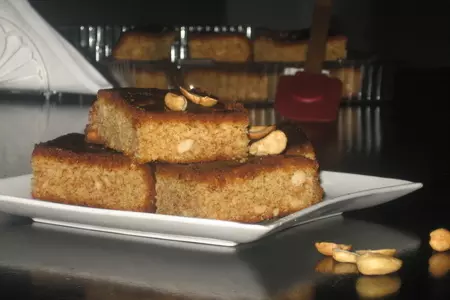 Белый брауни "блонди"