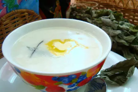 Молочный суп с рисом