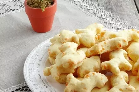 Кукурузные коржики с сыром «чеддер» (тест-драйв)