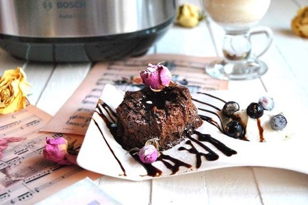 Шоколадное пирожное «мавр в рубашке»