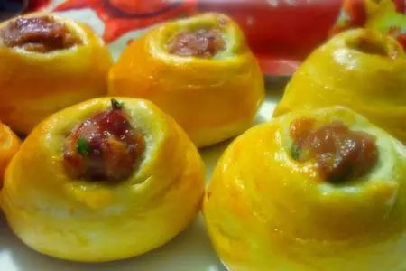 Кныши с рыбой