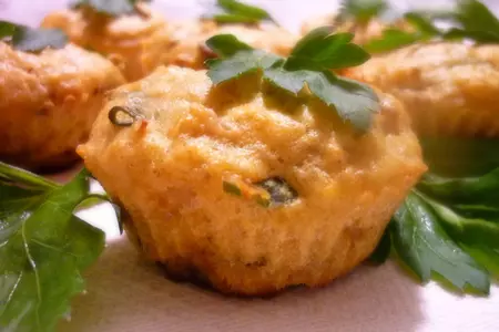 Кексы на манке закусочные