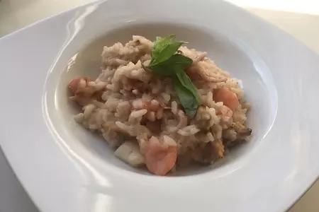 Ризотто с морепродуктами