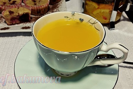 Облепиховый чай с апельсином. видео