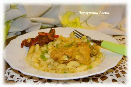 Курица в имбирно-луковом маринаде