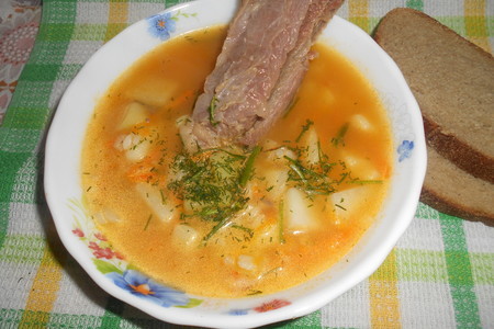 Рисово-овощной суп
