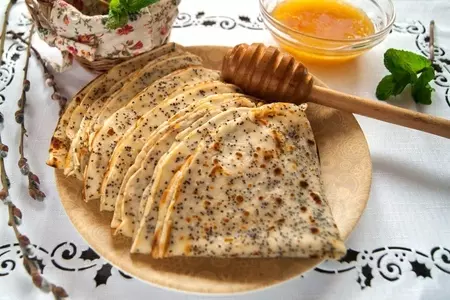 Маковые блинчики