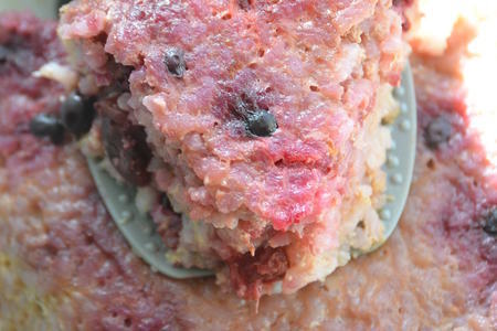 Фото к рецепту: Рисовый пирог с ягодами