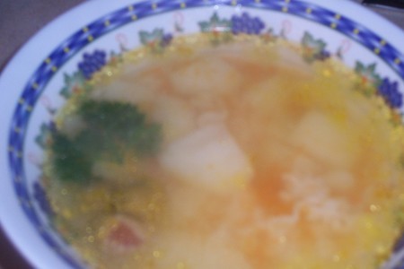 Сырный суп(ещё вариант)
