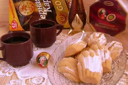 Мадленки ликерные из микро
