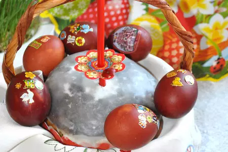 Традиционный пасхальный кулич