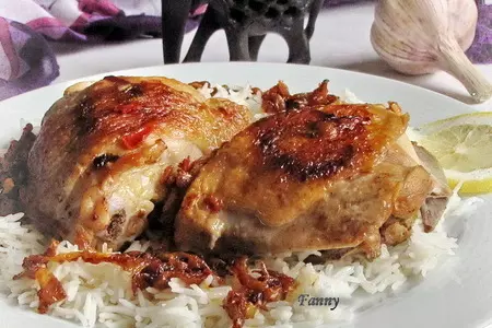 Сенегальская ясса - маринованная курица