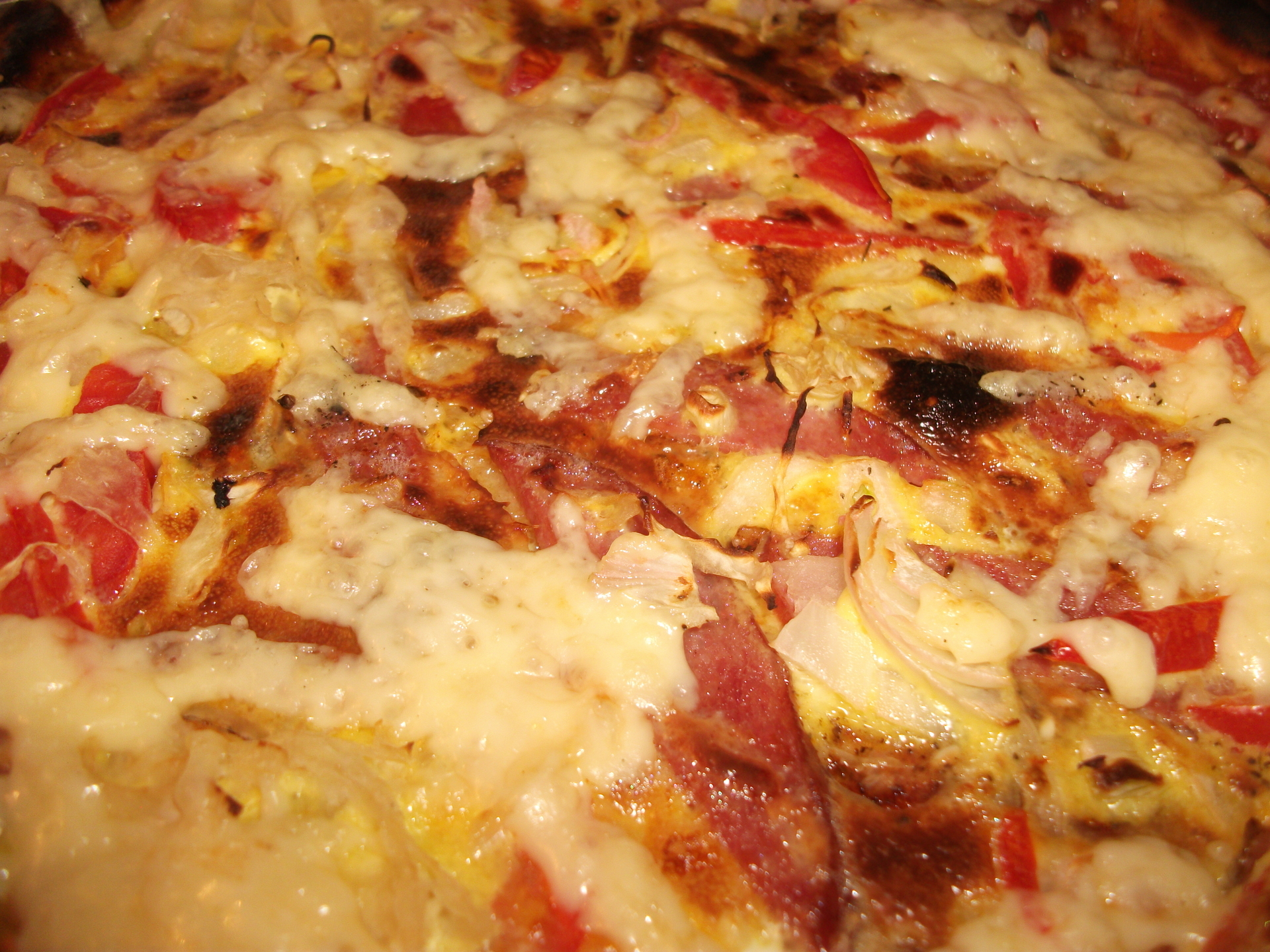 быстрая пицца в духовке заливная фото 115