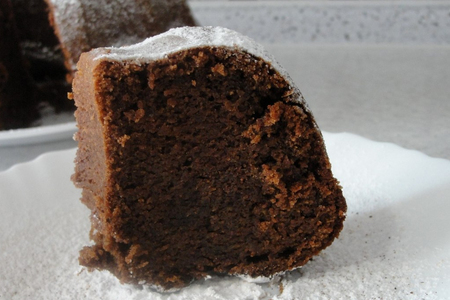 Шоколадный кекс с кабачком