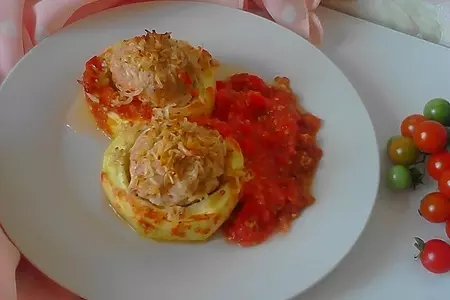 Фаршированные кабачки