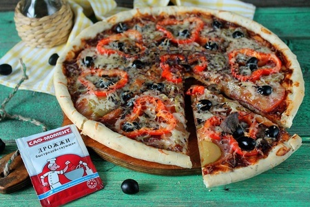 Фото к рецепту: Пицца с орегано