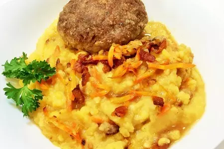 Гороховое пюре превосходное (старинный рецепт русской кухни)