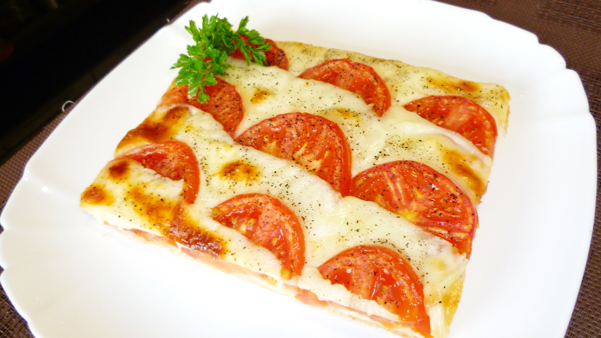 пицца из помидор в духовке фото 106
