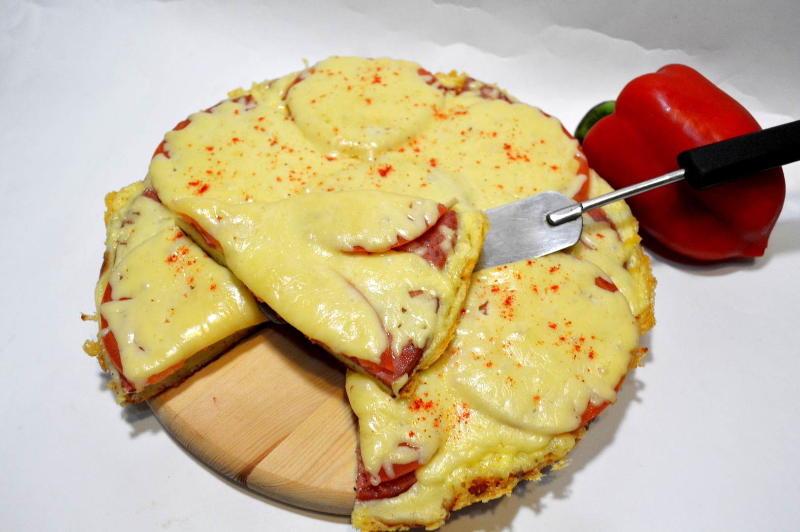 яйца майонез мука тесто для пиццы на сковороде фото 31