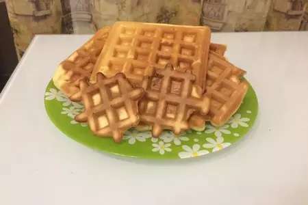 Апельсиновые вафли. бюджетные.