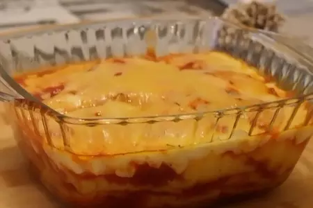Лазанья из равиоли с нуля ( запеченные равиоли)