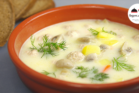 Сырный суп особенный. любовь с первой ложки!