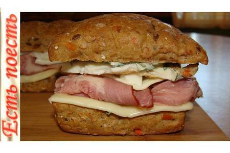 Сандвичи - два рецепта. простая и необычная начинка.